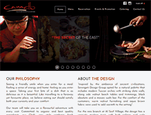 Tablet Screenshot of camachorestaurant.com